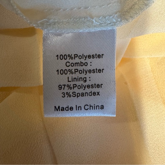 Tuckernuck Ivory Chiffon Pleated Lorraine Dress - Picture 10 of 11